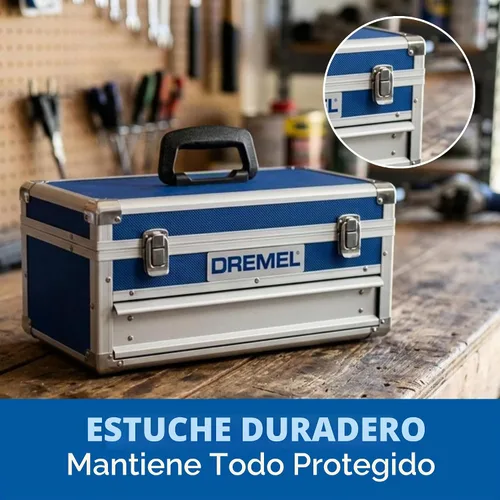 Vista 3 de Kit de herramienta giratoria versátil Dremel 4300-9/64 con eje flexible - 9 piezas adicionales y 64 accesorios - Ideal para grabado, grabado