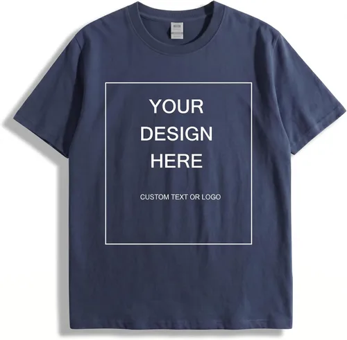 Vista 24 de Maydear Camiseta básica de algodón de manga corta con cuello redondo casual liso para hombre y mujer, camiseta esencial para uso diario Gris