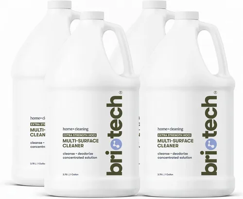 Vista 10 de BRIOTECH Limpiador HOCl de Fuerza Extra, Concentrado de Ácido Hipocloroso de 500 PPM, Nebulizadores y Humidificadores ULV, Desodorizante Profesional