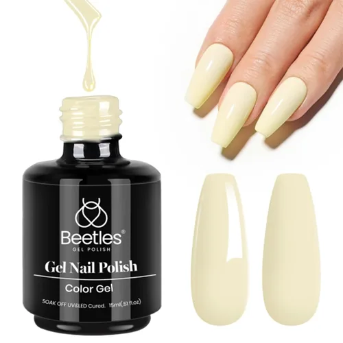 Vista 38 de Beetles - Esmalte de uñas en gel, 1 unidad de 0.5 onzas fluidas (15ml), extracción por remojo, arte de uñas, estética de manicura, bricolaje, curado