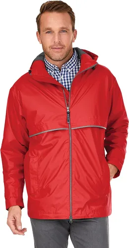 Vista 5 de Charles River New Englander - Chaqueta impermeable para hombre (tallas regulares y extensas)