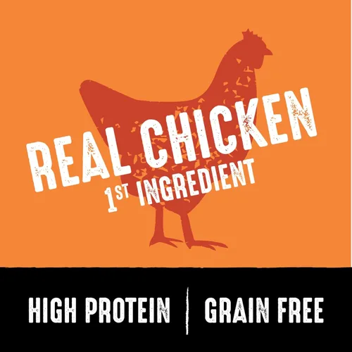 Vista 3 de Crave Comida con proteína para perros, libre de granos, adulto 34% protein, real animal protein, no by-product meal, no corn, wheat, soy,