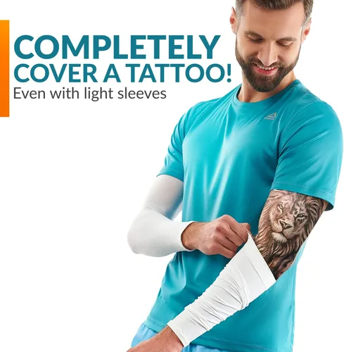 Vista 5 de KEMFORD Arm Sleeves for Men and Women Sun Protection Cooling UPF 50 Compression Basketball Running