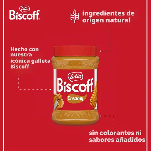 Vista 4 de Pasta de galletas Lotus Biscoff Glass 14.11 oz