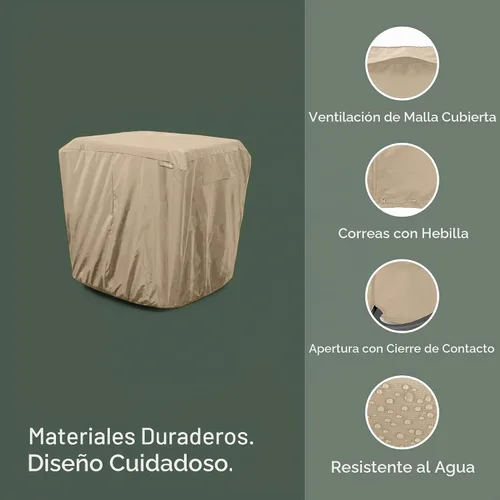 Vista 3 de Covermates Cubierta clásica de CA de alta resistencia, 30 pulgadas de ancho Bronceado clásico