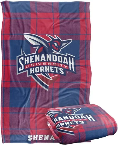Vista 118 de LOGOVISION St John's University Campus Plaid Spirit Silky Touch Manta súper suave 36 x 58 pulgadas