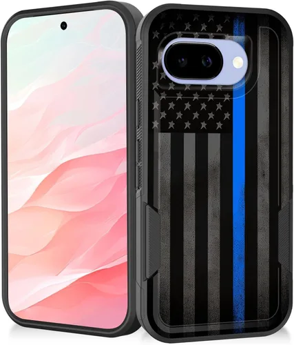 Vista 120 de Funda para Pixel 7a, resistente de doble capa híbrida de policarbonato duro de goma suave a prueba de golpes para Google Pixel 7A 6.1 pulgadas