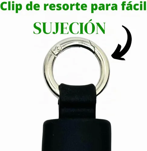 Vista 8 de Lighter Holder for J6 BIC Lighters. Keychain Lighter Case. Silicone Keychain case has a Spring Clip Attached to Easily Secure to Any Bag, Key Ring