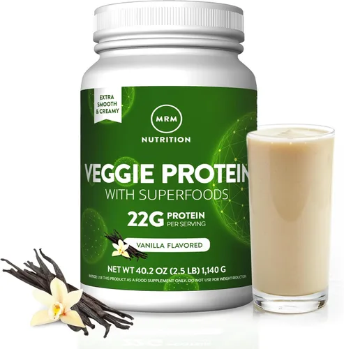 Vista 16 de MRM Nutrition Proteína de Suero - Sabor Chocolate, Proteína de Suero Aislada y Concentrada Microfiltrada, 16 Diferentes Cepas de Probióticos, BCAAs