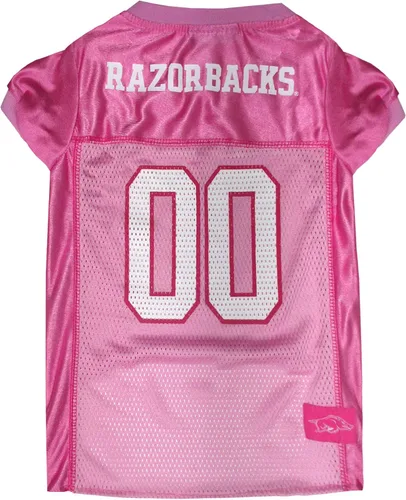 Vista 23 de Pets First Camiseta de la NCAA para perros y gatos, camiseta rosa de California Golden Bears, talla XS. Lindo traje rosa para mascotas