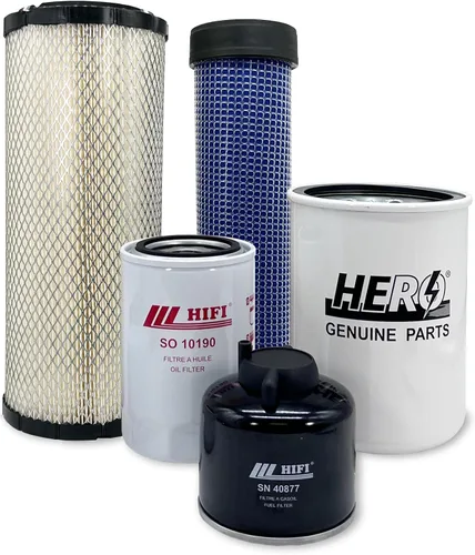 Vista 3 de HERO® Kit de filtro de mantenimiento para tractor utilitario John Deere 5045E Tier 2