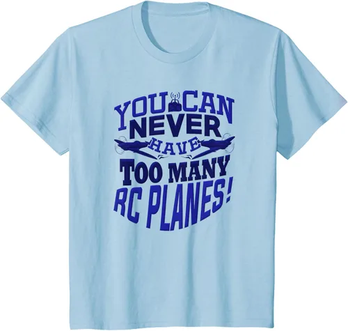 Vista 8 de RC Plane You Can Never Have Too Many RC Aviones Hobby Lover - Camiseta, gris, S
