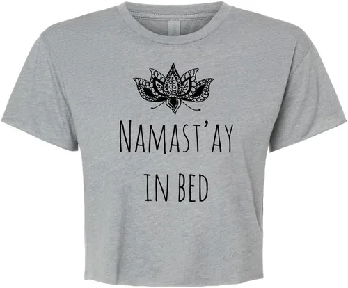 Vista 19 de Women's Screen Printed Crop Tee, Shirts With Sayings