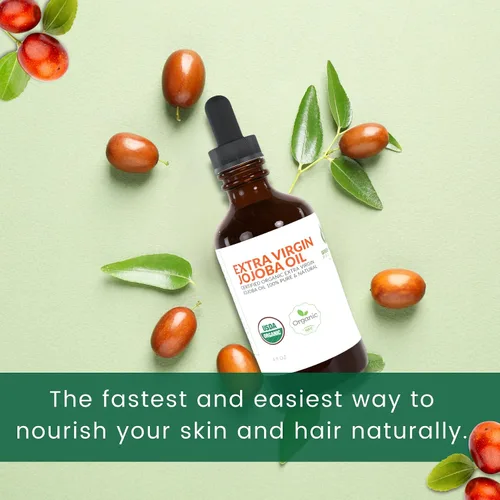 Vista 4 de Aceite de jojoba orgánico 100% puro, 4 onzas líquidas (paquete de 1)