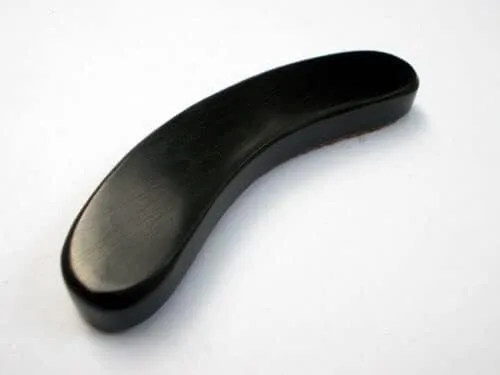 Vista 2 de Mandolina Reposabrazos de madera de ébano con abrazadera en U
