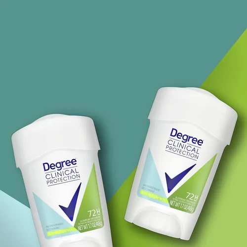 Vista 14 de Degree desodorante y antitranspirante con protección clínica, para ducha de 1.7 oz, conector (Stress Control), 1.7 onza