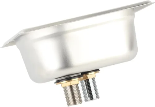 Vista 8 de FLEXMAN Enjuagadora automática de vidrio para fregadero, lavadora automática de vasos de acero inoxidable con rosca G1/2, herramienta de limpieza
