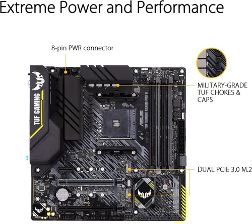 Vista 6 de TUF Gaming B450M-PRO II