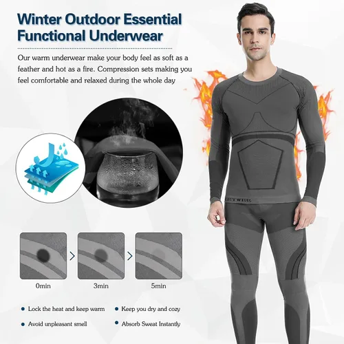Vista 5 de MEETWEE Men's Seamless
