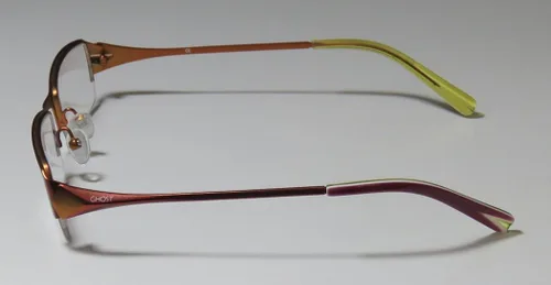 Vista 4 de Ghost Amelia - Gafas de diseño de medio borde para mujer estilo informal con estilo informal Ladrillobronce 51-18-135