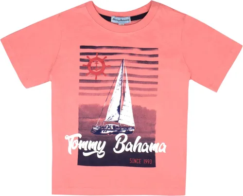 Vista 3 de Tommy Bahama Conjunto de ropa para niños de 2 piezas, camiseta de manga corta y pantalones cortos, paquete de 2 unidades para niños y niños pequeños