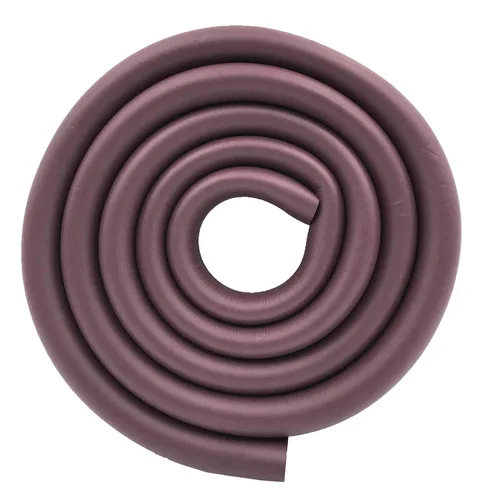 Vista 19 de U forma extra gruesa muebles mesa bordes protectores espuma 6.5 pies (negro) Parachoques NBR de alta densidad, corte fácil