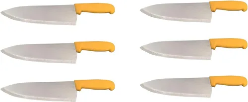 Vista 4 de Cuchillo de chef de 10 pulgadas, elige tu color, cubiertos de cocina comercial Razor Sharp - Cuchillos de cocina