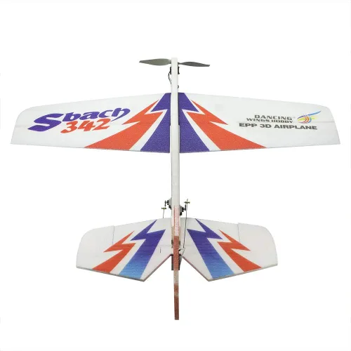 Vista 3 de Kit de avión RC de espuma EPP 3D Sbach342 modelo de avión acrobático aeronave, 39 pulgadas sin ensamblar kits de avión de espuma RC para construir