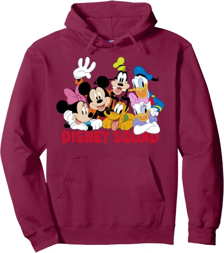 Vista 7 de Disney Sudadera con capucha Mickey And Friends Disney Squad Asfalto