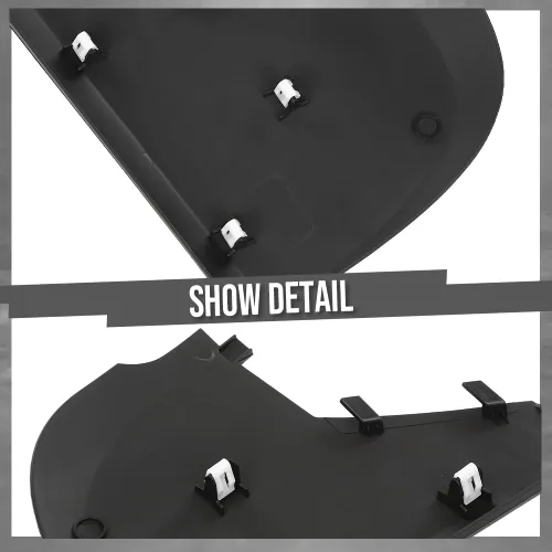 Vista 7 de G-PLUS Panel de extensión de consola central izquierdo y derecho compatible con DODGE RAM 1500/2010-2012 DODGE RAM 2500 3500 2009-2012