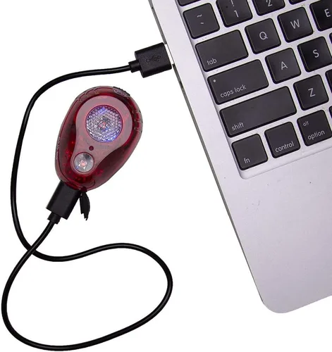Vista 10 de Planet Bike Luz trasera para bicicleta Rojo 100 USB