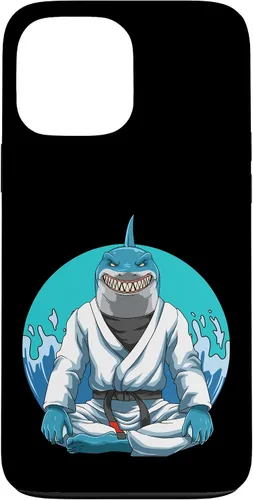 Vista 23 de Funda para iPhone 16 Jiu Jitsu Shark