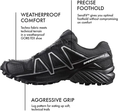 Vista 8 de Zapatillas para correr Salomon Speedcross 4GTX para hombre