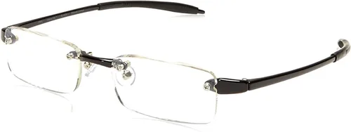 Vista 16 de Visualites Gafas de lectura ligeras sin montura para hombres y mujeres - Modelo - VIS 1 Rosa
