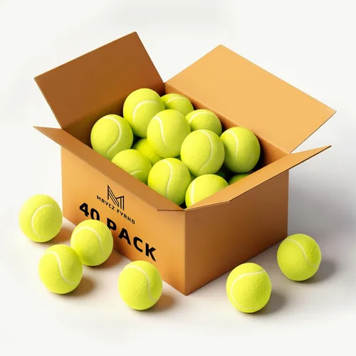 Vista 16 de 30/40 Pack Training Tennis Balls, Pet Dog Playing Balls, Practice Tennis Balls with Mesh Bag for Transport and Beginner Training