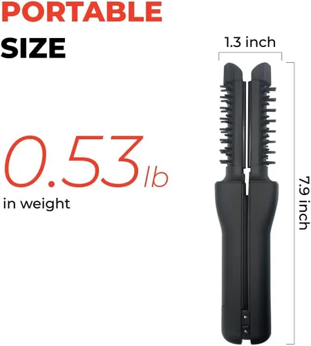 Vista 6 de YA-MAN SPA Styler® Volumen Inalámbrico + Suave - Estilo Inalámbrico, Reimaginado. Cepillo caliente híbrido + plancha plana