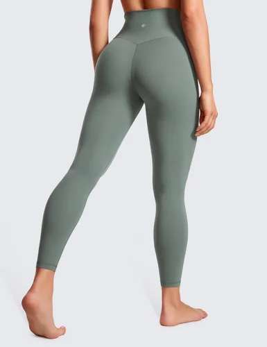 Vista 2 de CRZ YOGA Butterluxe - Leggings de entrenamiento con cintura cruzada para mujer, 2528 pulgadas, cintura alta cruzada en V, para gimnasio, atletismo