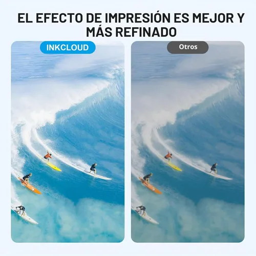 Vista 6 de INKCLOUD 522 Recambio de alta capacidad de 6 botellas de tinta de repuesto