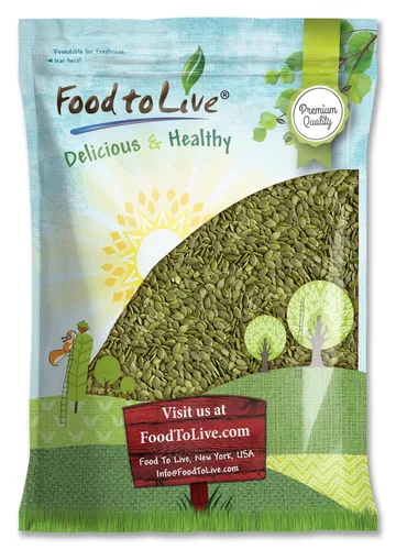 Vista 11 de Pepitas/Semillas de calabaza de Food to Live (Crudas, sin cascara) (8 onzas)