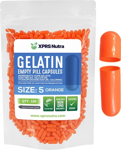 Vista 14 de XPRS Nutra Cápsulas vacías tamaño 5 – 100 cápsulas de gelatina vacías transparentes muy pequeñas – Pastillas de relleno de cápsulas de bricolaje