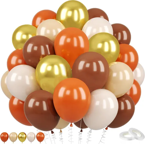 Vista 18 de Globos de graduación azules y dorados, 60 globos impresos con texto en inglés "Felicitaciones", 12 pulgadas, azul marino, blanco, azul, metálico