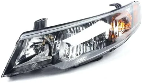 Vista 2 de Para 2010 2011 2012 2013 Kia Forte/Forte Koup Halógeno Faro Conductor y Pasajero Lente Transparente L+R