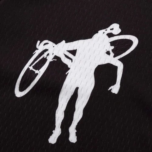 Vista 3 de Maillot de ciclismo transpirable de manga corta reflectante para hombre