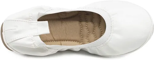 Vista 6 de Ollio Zapato de mujer con cuello de zapato y lengüeta cómoda para ballet