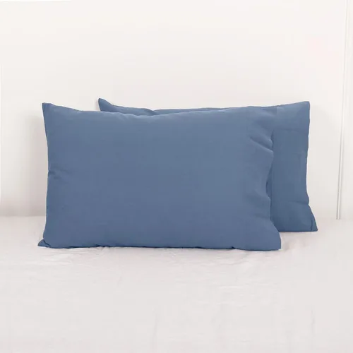 Vista 11 de Simple&Opulence - Fundas de almohada lumbar de lino 12x20 pulgadas, juego de 2, mezcla de lino y algodón, rectangulares, decorativas, para sofá