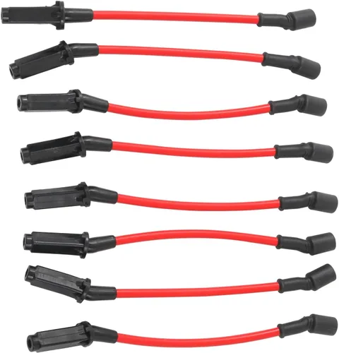 Vista 7 de JDMSPEED set de cables de bujías de mejor desempeño para Chevy GMC 1999-2006, para motor LS1 y Vortec de 4.8, 5.3 y 6.0 l
