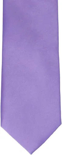 Vista 305 de tiemart Corbata de color sólido para hombre Longitud estándar