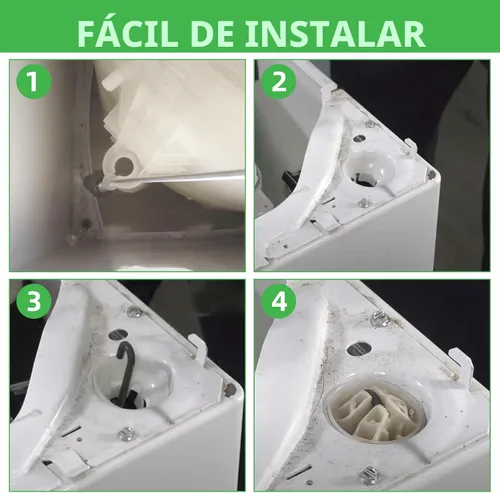 Vista 5 de Kit de barra de suspensión para lavadora Whirlpool Maytag Kenmore W11130362 WTW5000DW2 WTW5000DW3 WTW5000DW1 MVWX655DW1 MVWC565FW2 MVWC565FW1 05940