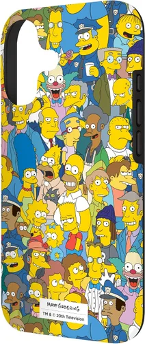 Vista 2 de The Simpsons Springfield Characters Print - Carcasa para iPhone 17
