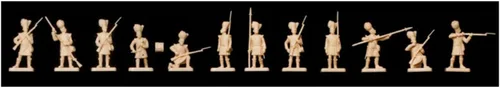 Vista 2 de Italeri 510006136-1:72 Juego de figuras, Infantería escocesa